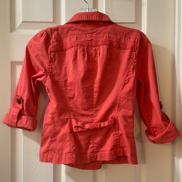 American Rag Coral Khaki Jacket XS - Picture 2 of 5